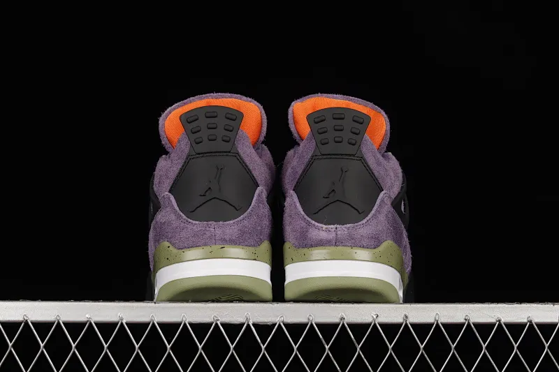 All categories Air Jordan Jordan series basketball shoes Air Jordan 4 foreign trade version Air Jordan 4 Retro "Canyon Purple" AJ4 Joe 4 purple suede basketball shoes AQ9129-500